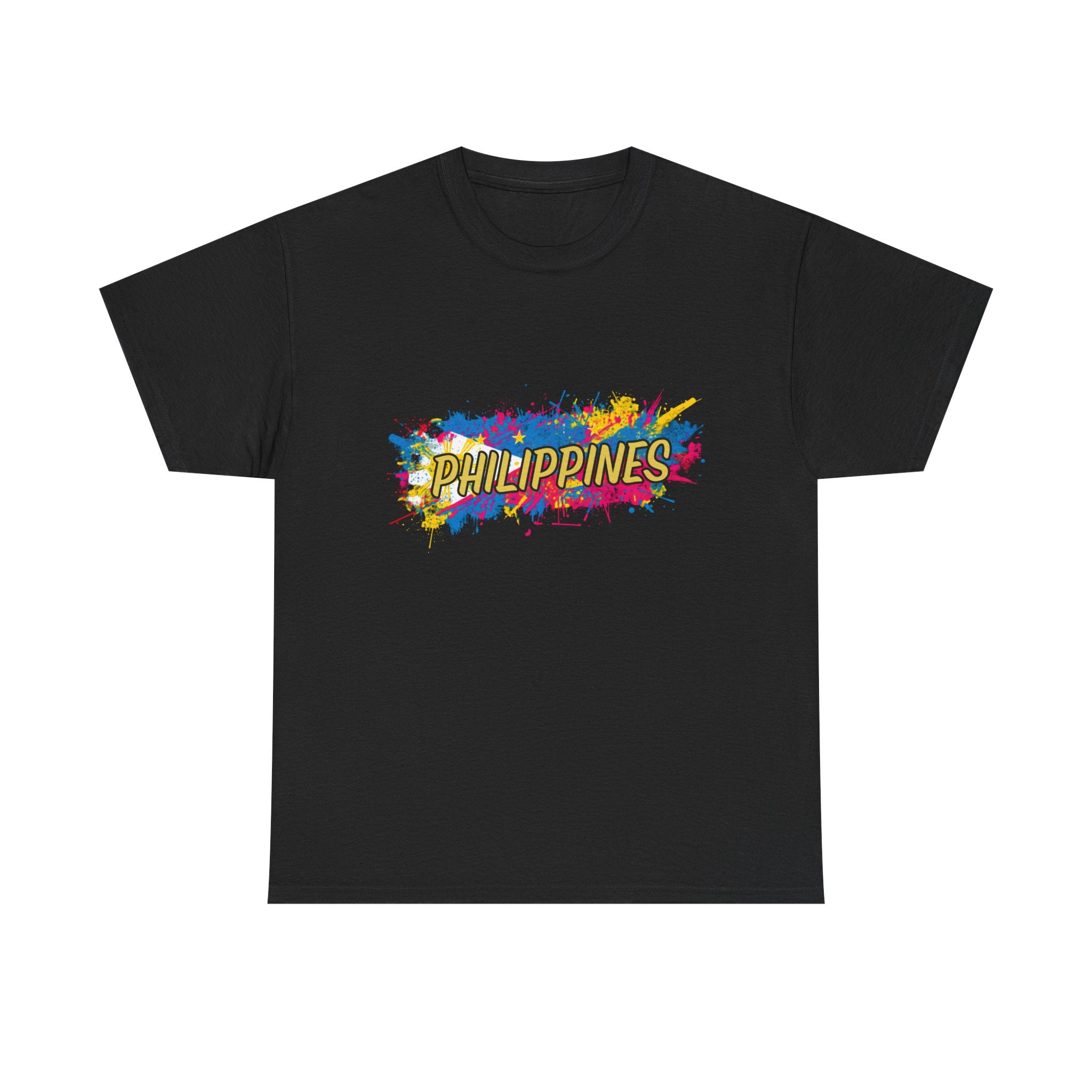 Philippines Color Splash T‑Shirt — Vibrant Filipino Pride Tee