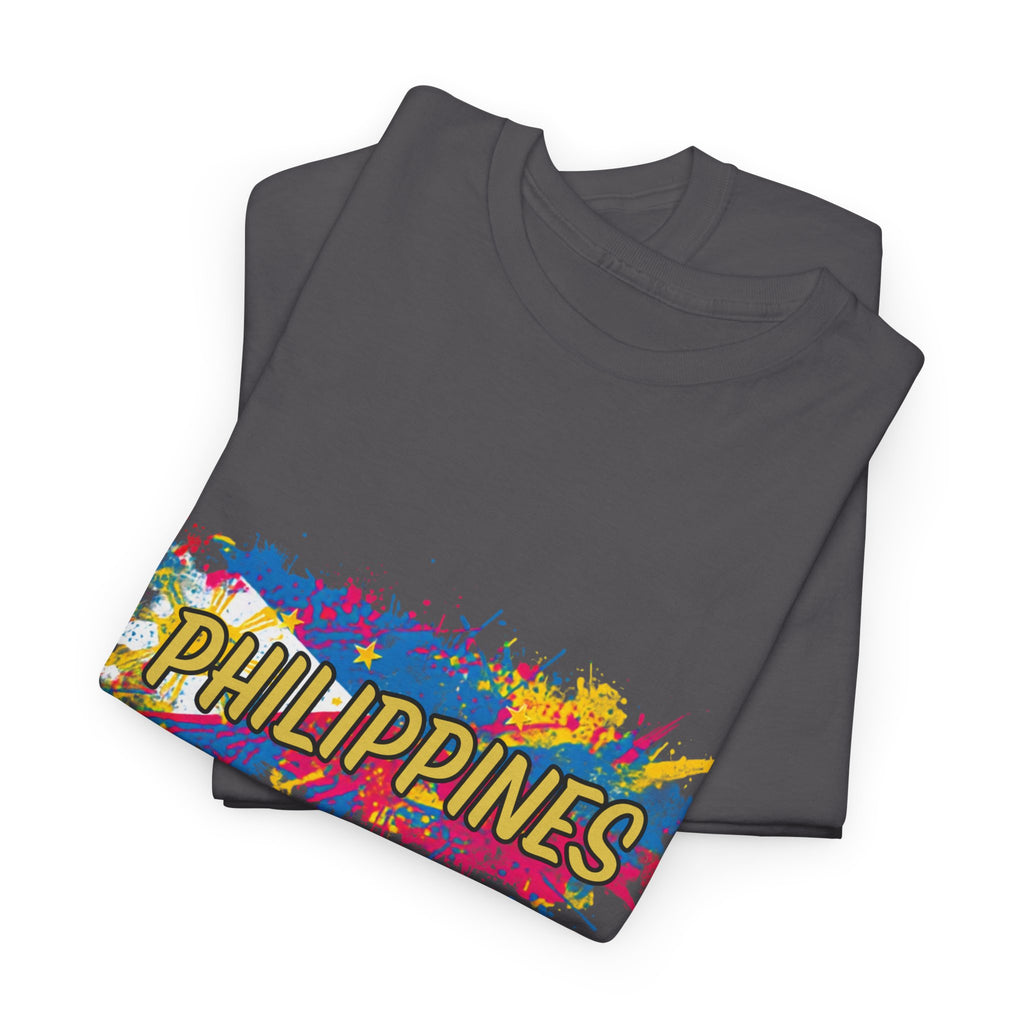 Philippines Color Splash T‑Shirt — Vibrant Filipino Pride Tee