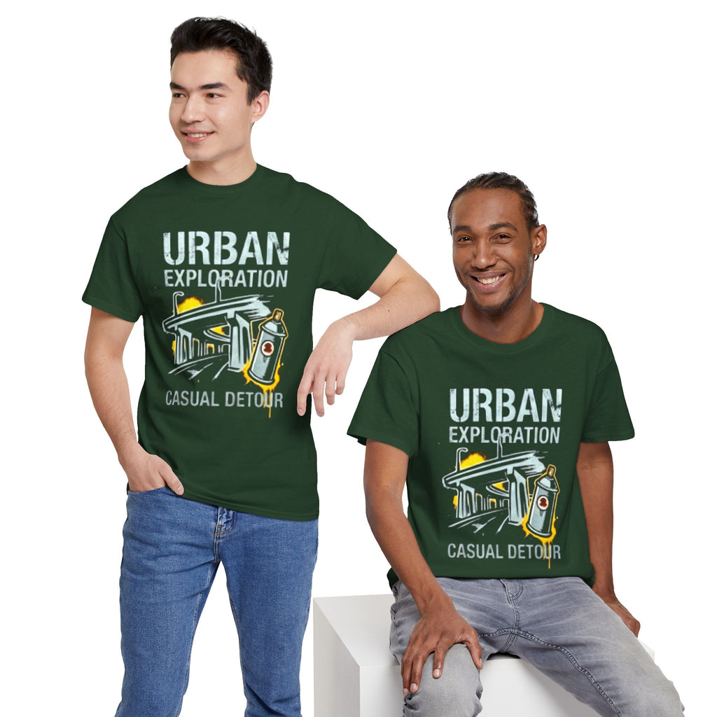 Urban Exploration T‑Shirt — 'Urban Exploration: Casual Detour' Street Adventure Tee