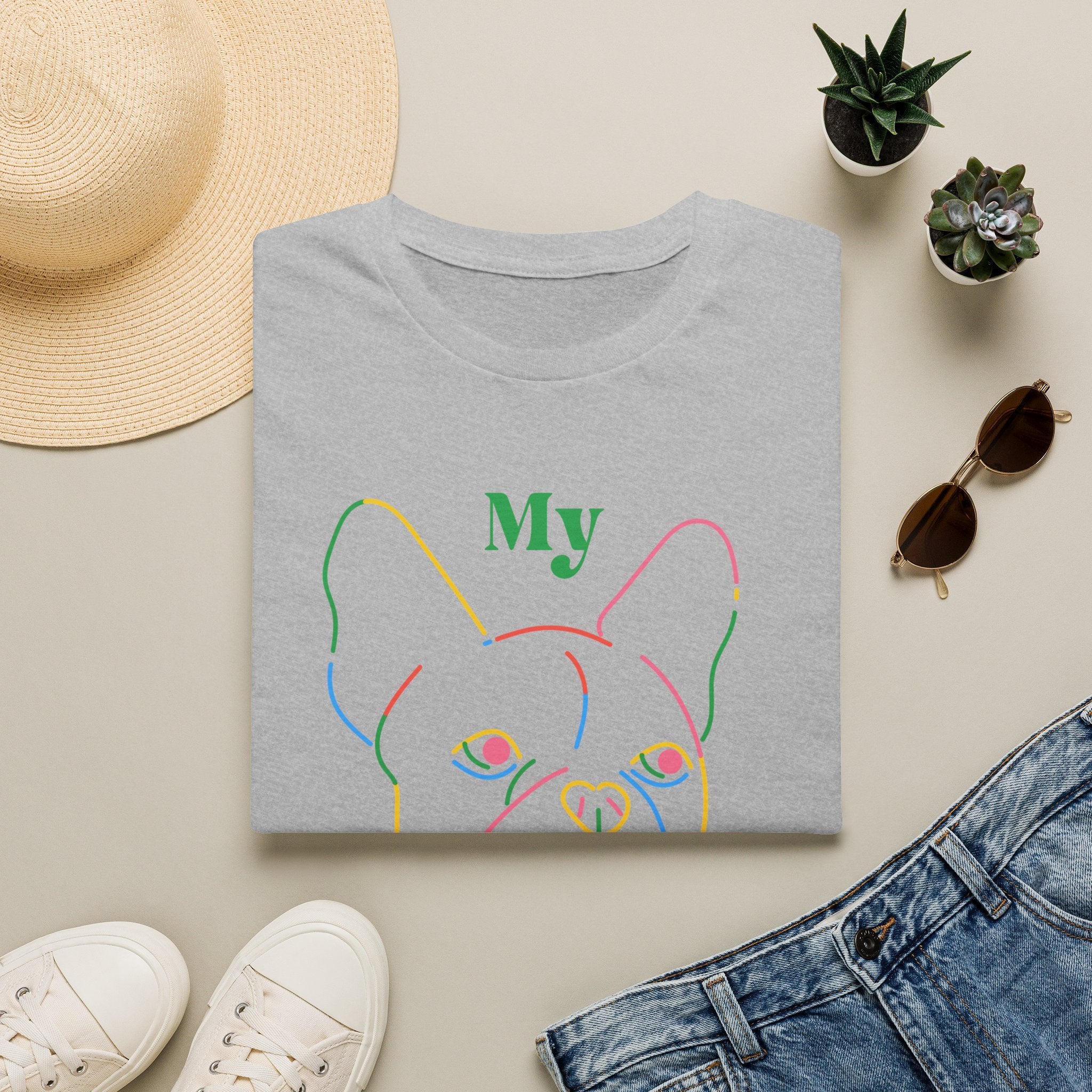 My Best Friend French Bulldog T-Shirt