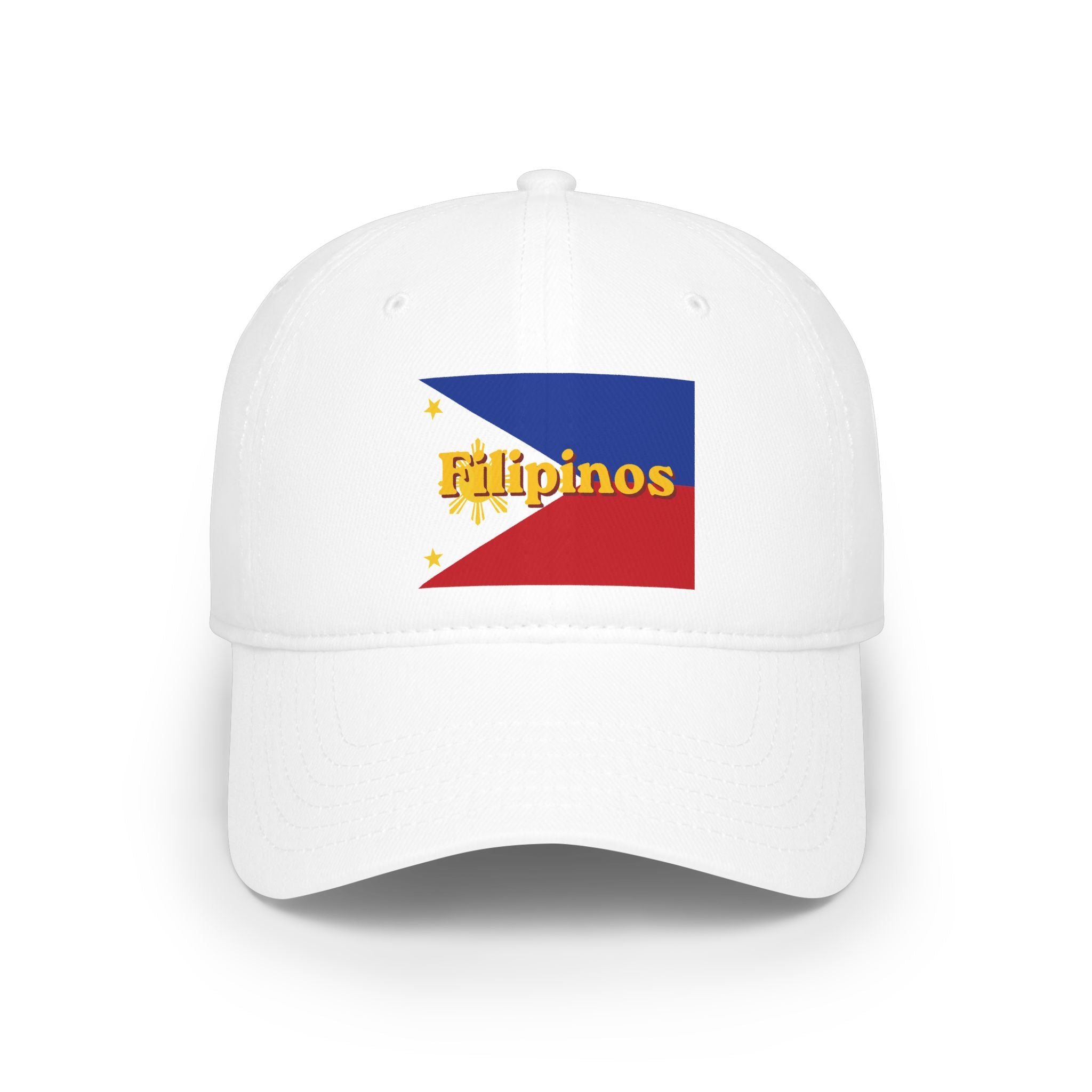 Filipinos Flag Baseball Cap — Filipino Pride Low Profile Hat