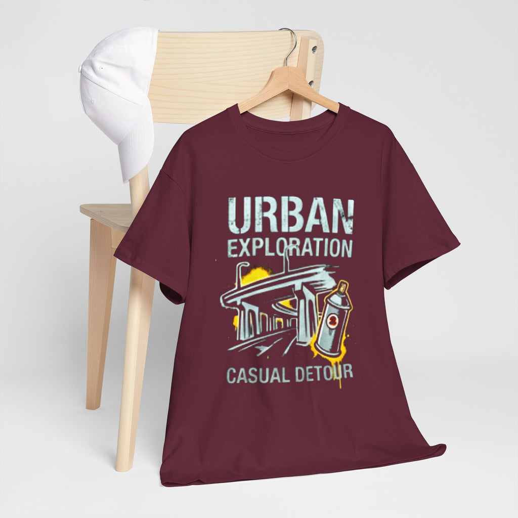 Urban Exploration T‑Shirt — 'Urban Exploration: Casual Detour' Street Adventure Tee