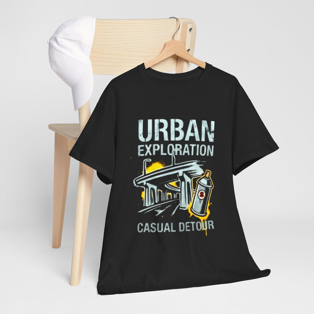 Urban Exploration T‑Shirt — 'Urban Exploration: Casual Detour' Street Adventure Tee