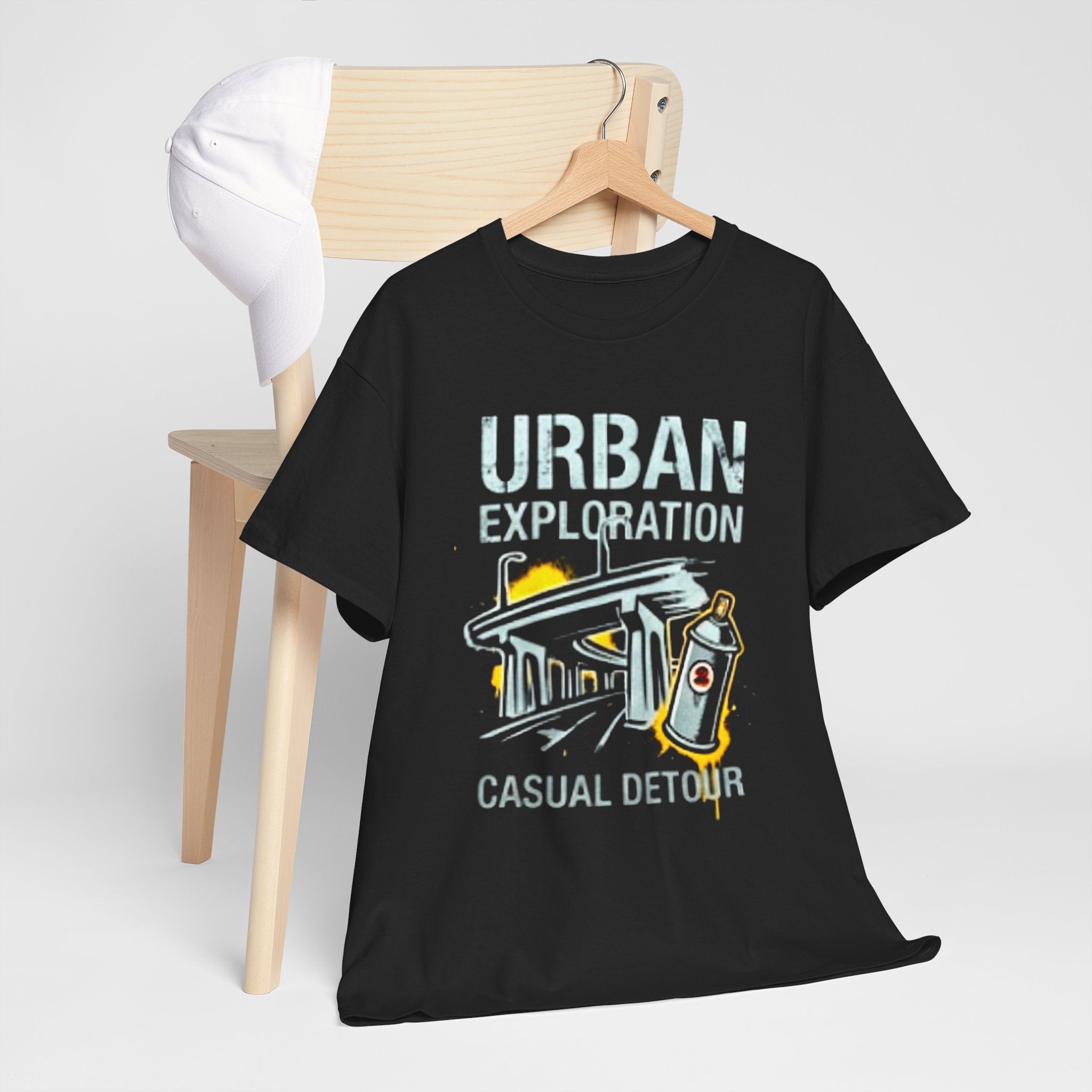 Urban Exploration T‑Shirt — 'Urban Exploration: Casual Detour' Street Adventure Tee