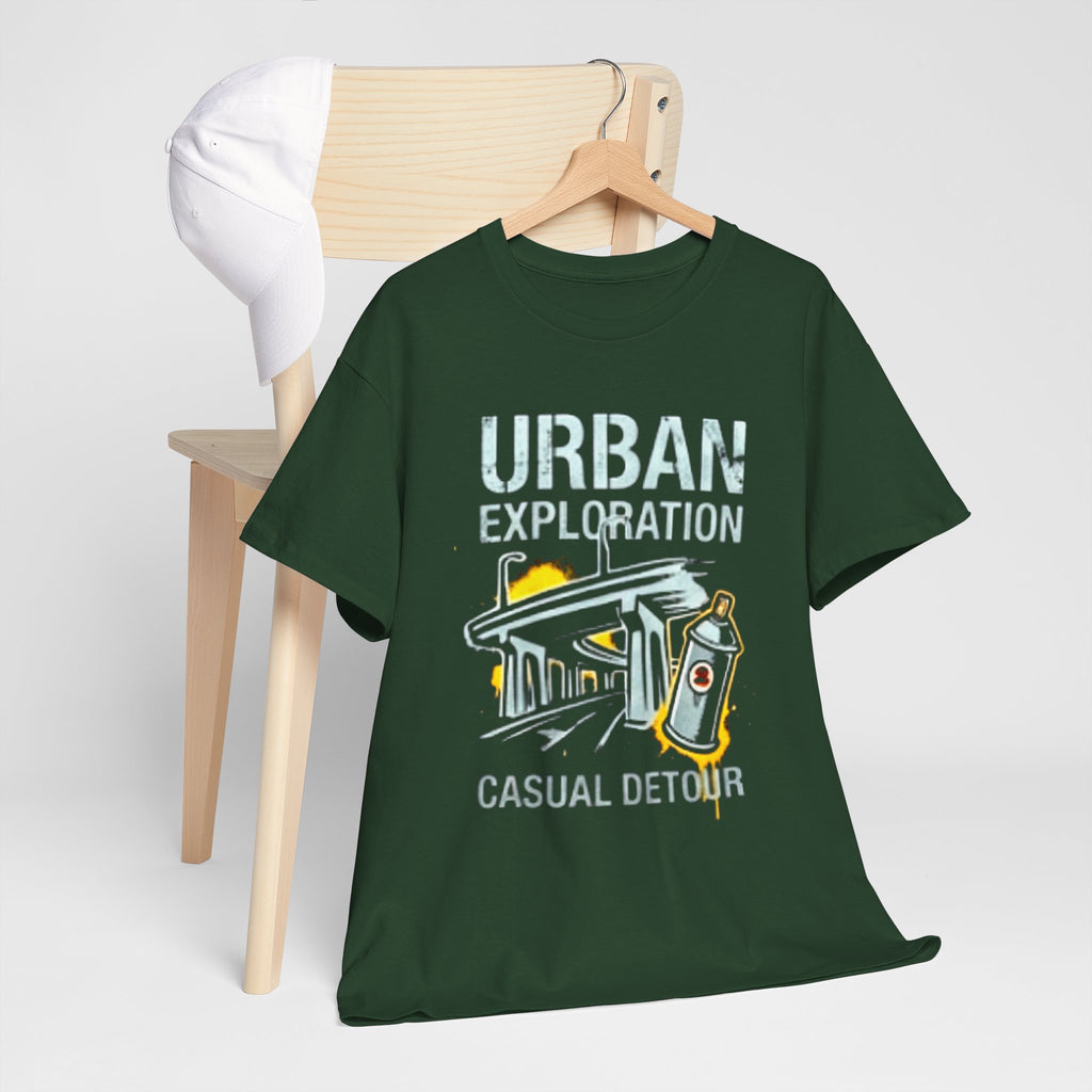 Urban Exploration T‑Shirt — 'Urban Exploration: Casual Detour' Street Adventure Tee