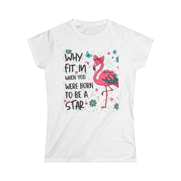 Flamingo "Born to Be a Star" Women's Tee