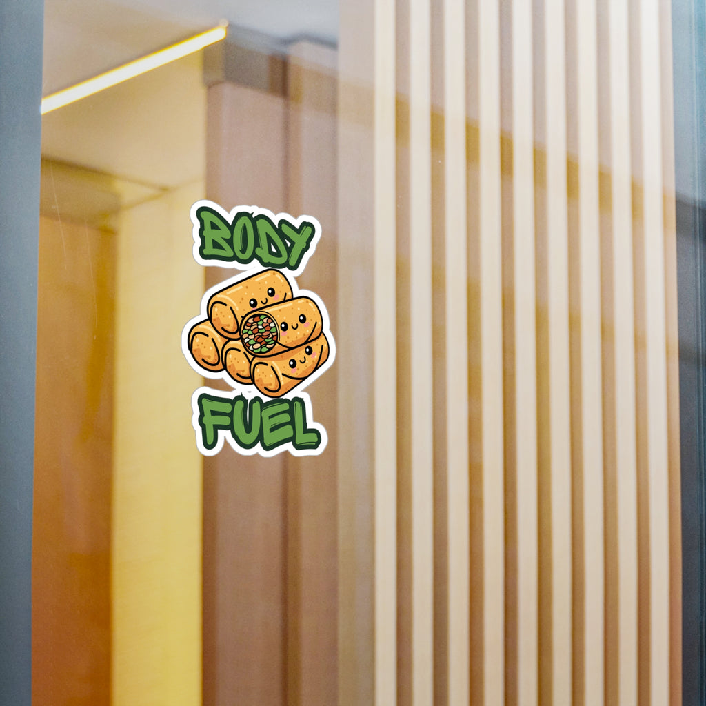 Cute Lumpia Stack Vinyl Sticker – Kawaii Philippines,  Pinoy, filipino,Food Kiss-Cut Decal