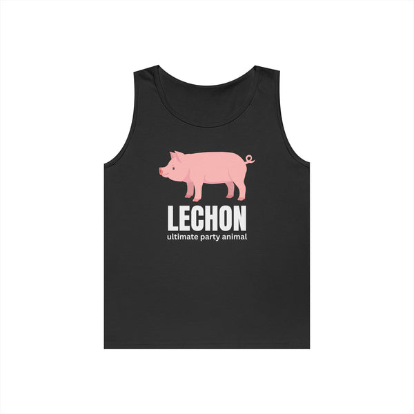 Lechon "Ultimate Party Animal" Tank Top — Funny Filipino Pig Roast Tee
