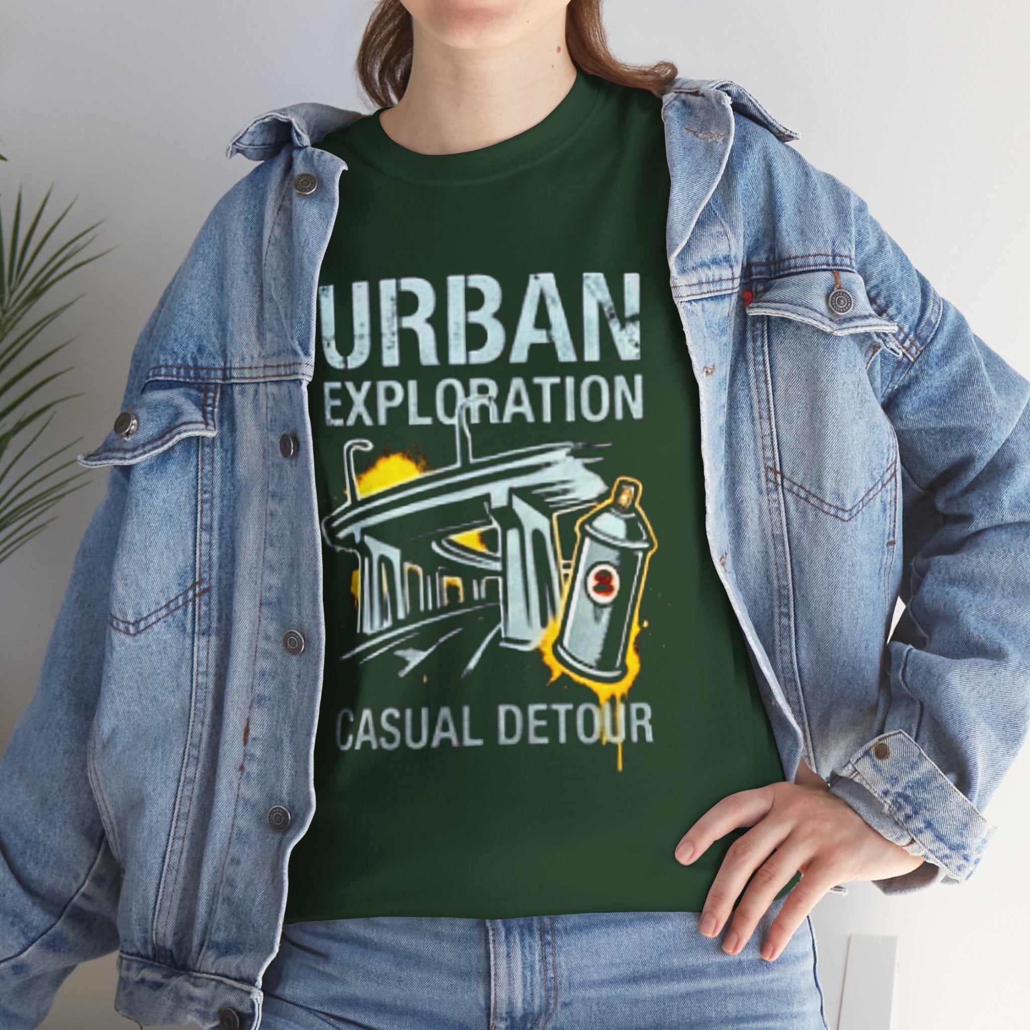 Urban Exploration T‑Shirt — 'Urban Exploration: Casual Detour' Street Adventure Tee