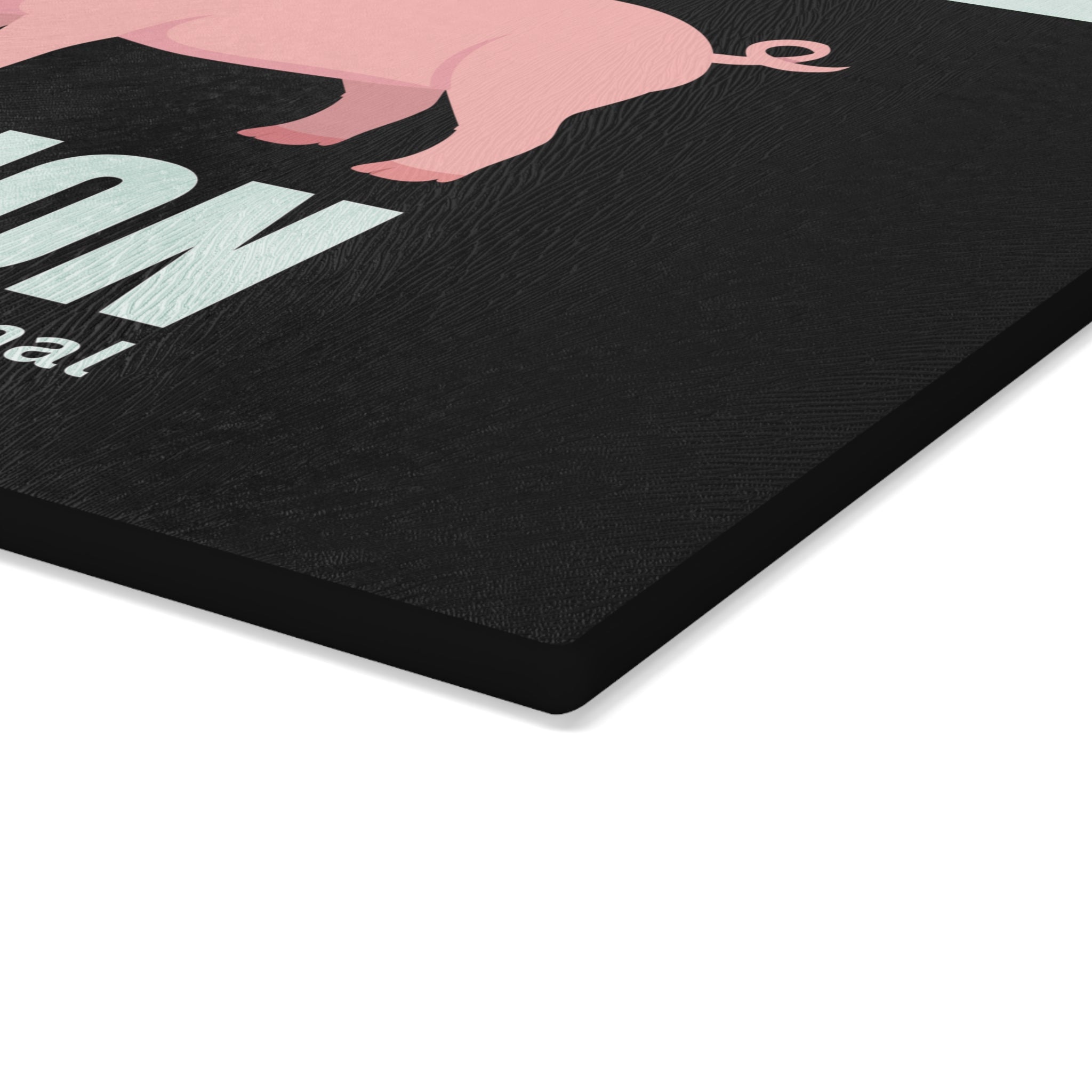 Glass Cutting Board — "Lechon: Ultimate Party Design