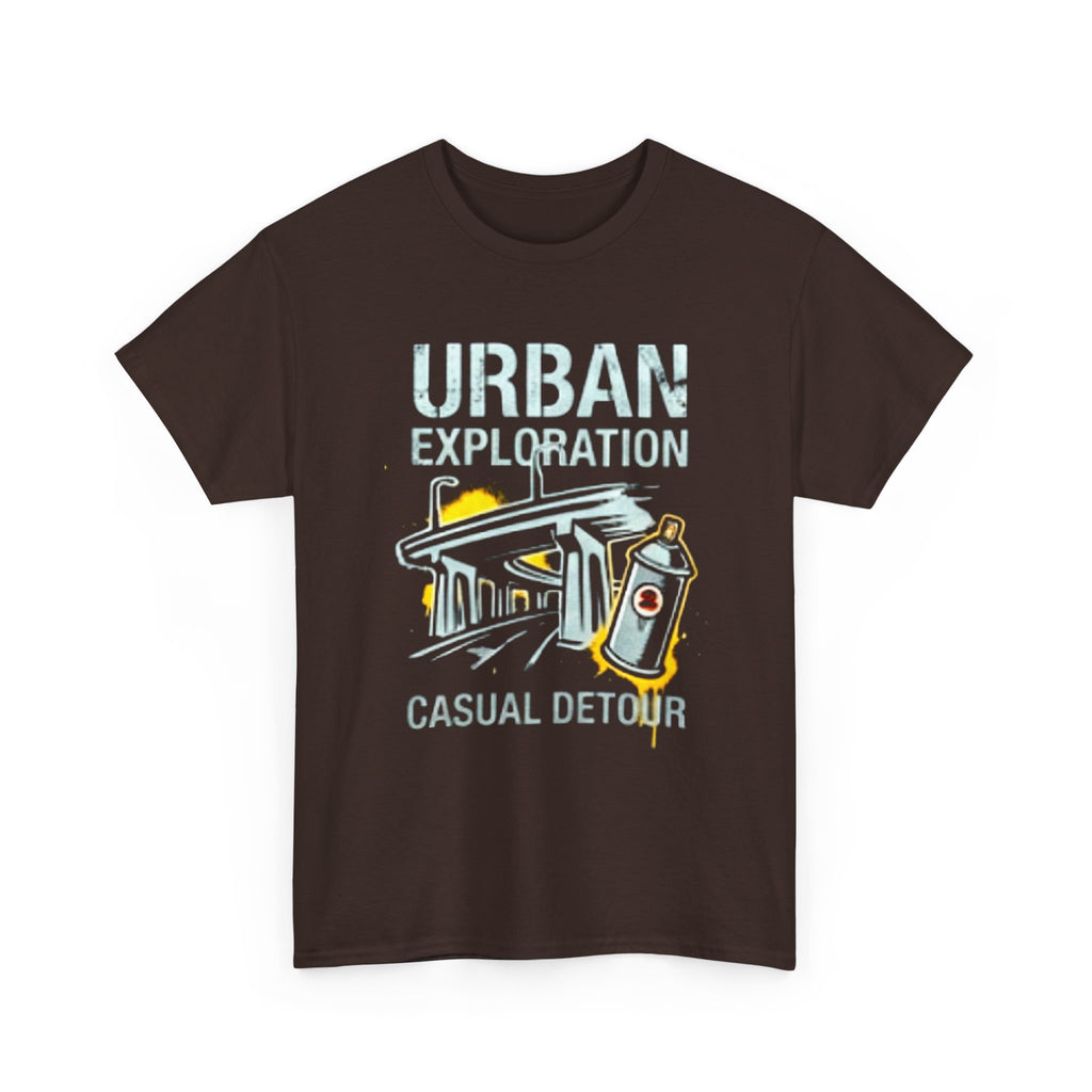 Urban Exploration T‑Shirt — 'Urban Exploration: Casual Detour' Street Adventure Tee
