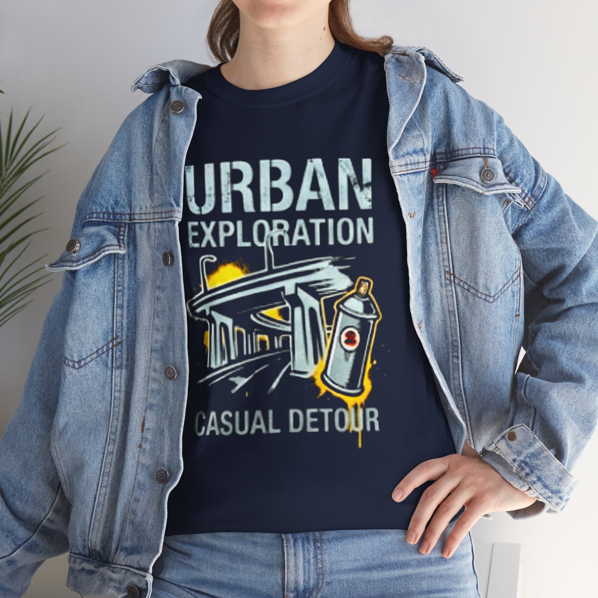 Urban Exploration T‑Shirt — 'Urban Exploration: Casual Detour' Street Adventure Tee