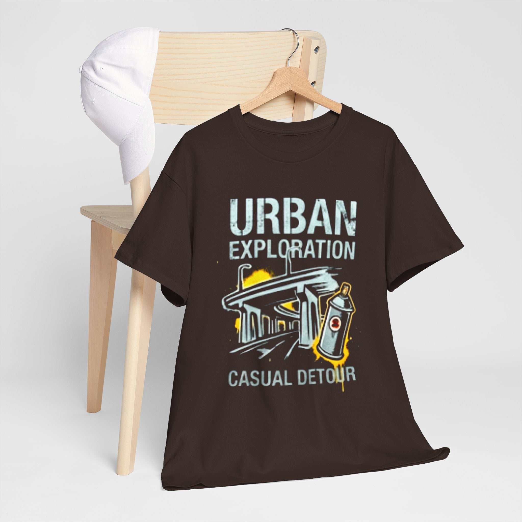 Urban Exploration T‑Shirt — 'Urban Exploration: Casual Detour' Street Adventure Tee