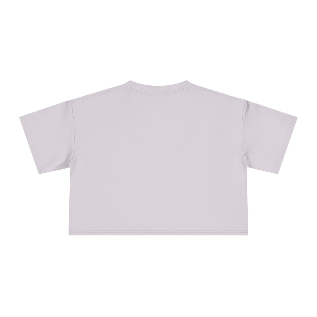 Crop Tee — "Why Fit In When You Were Born to Stand Out" Flamingo Graphic
