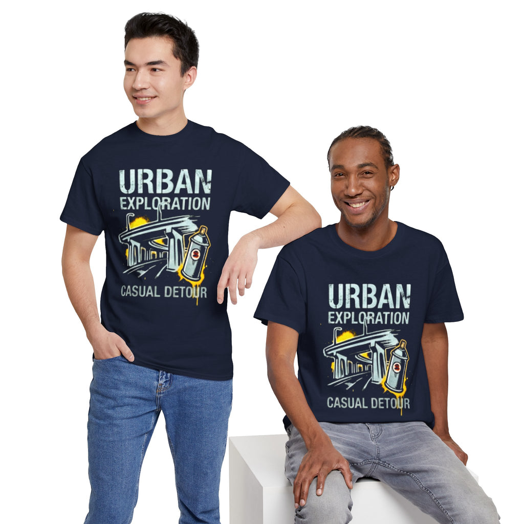 Urban Exploration T‑Shirt — 'Urban Exploration: Casual Detour' Street Adventure Tee
