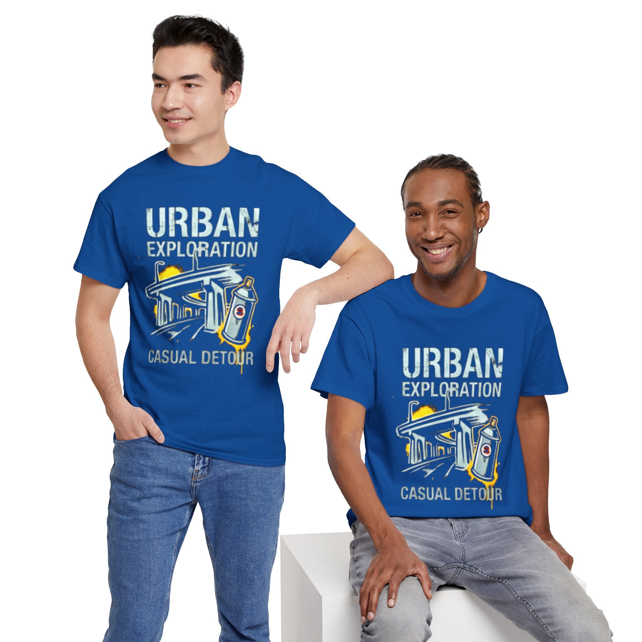 Urban Exploration T‑Shirt — 'Urban Exploration: Casual Detour' Street Adventure Tee