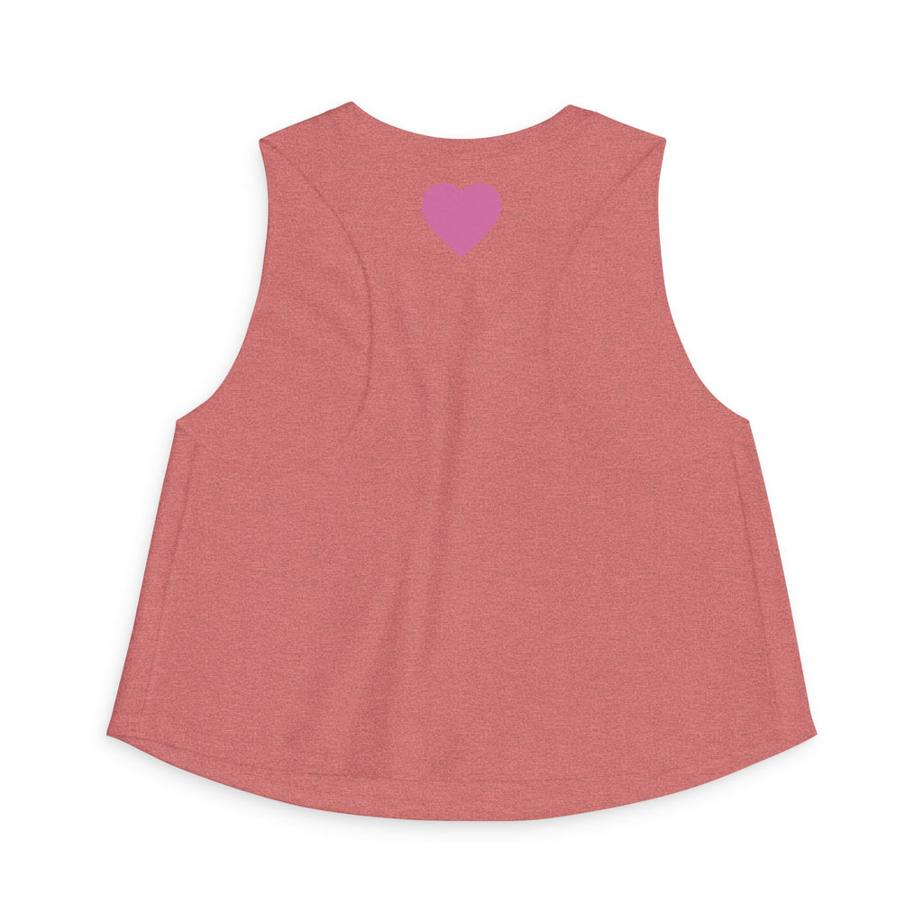 Mommy's Village Floral Crop Top — Mom Gift Mother's Day Shirt