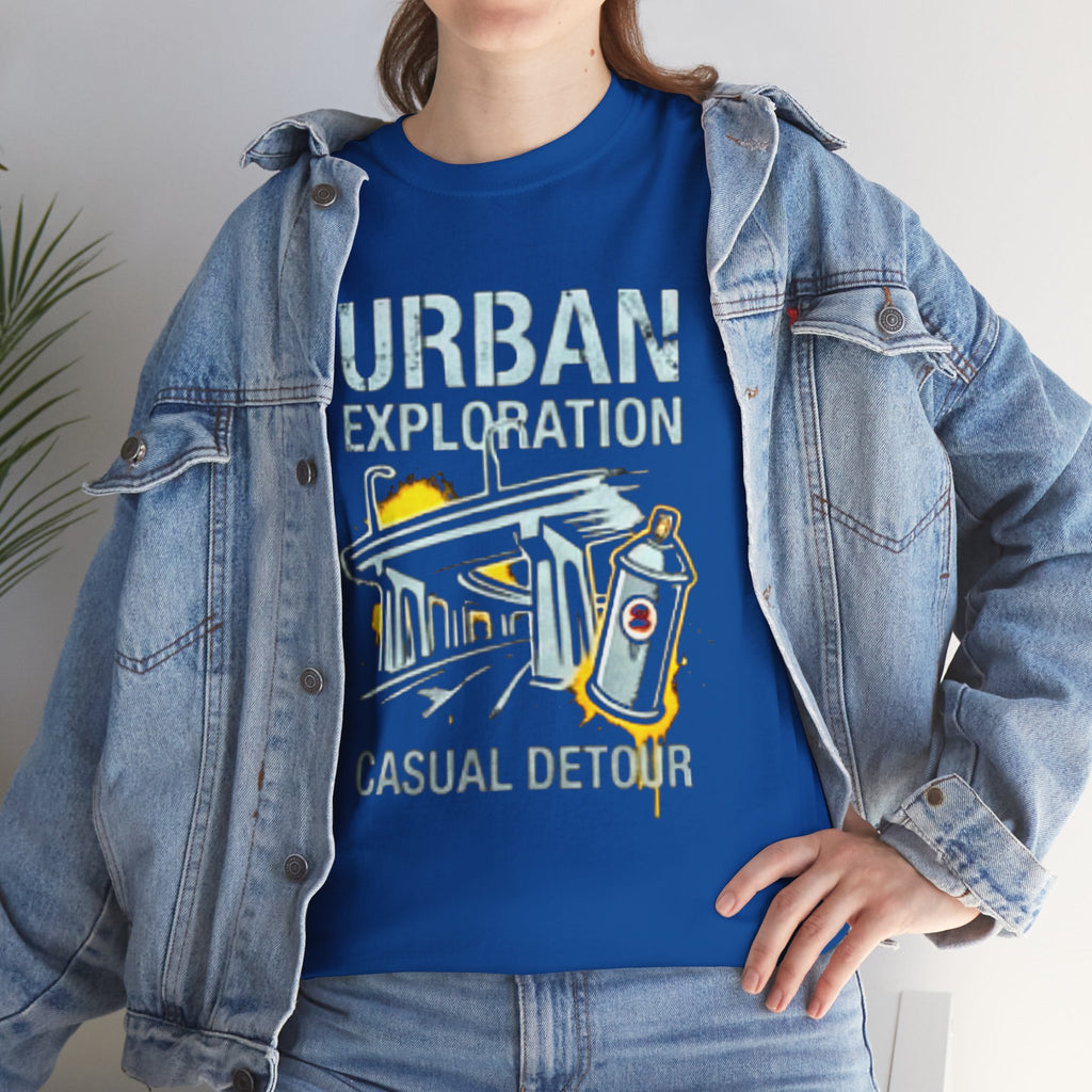 Urban Exploration T‑Shirt — 'Urban Exploration: Casual Detour' Street Adventure Tee