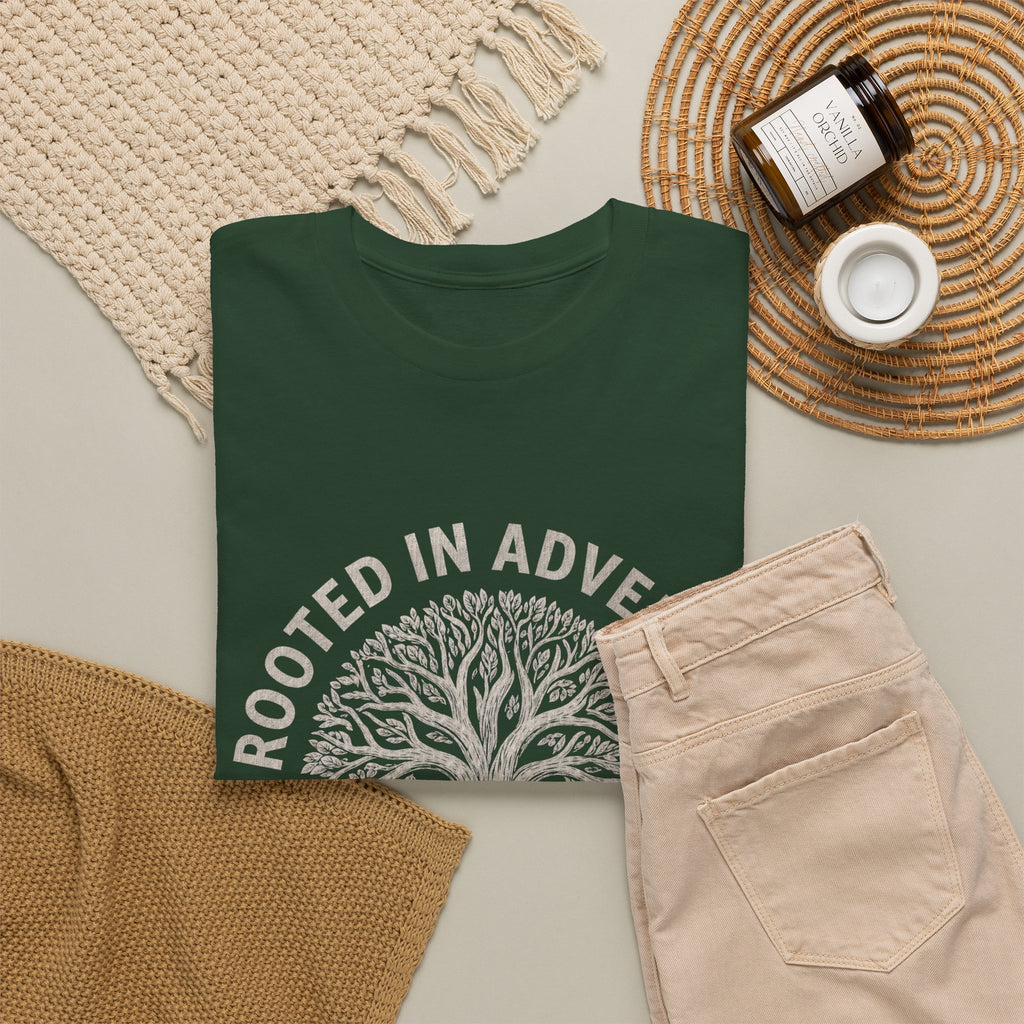 Adventure Tree T‑Shirt — "Rooted in Adventure, Casual Detour" Outdoor Graphic Tee