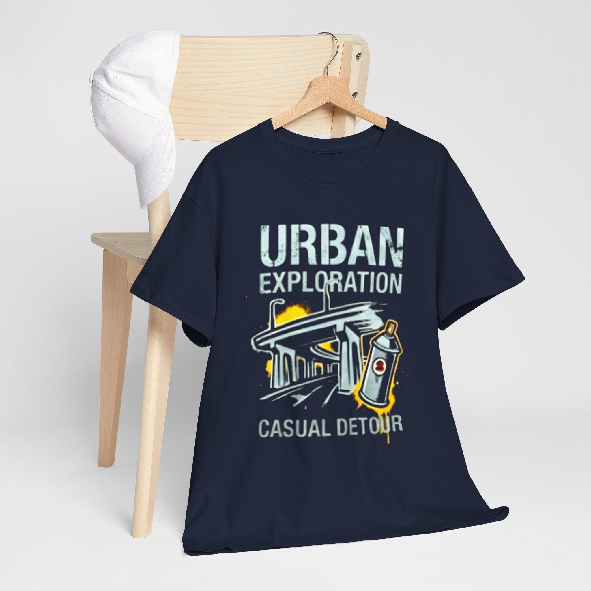 Urban Exploration T‑Shirt — 'Urban Exploration: Casual Detour' Street Adventure Tee