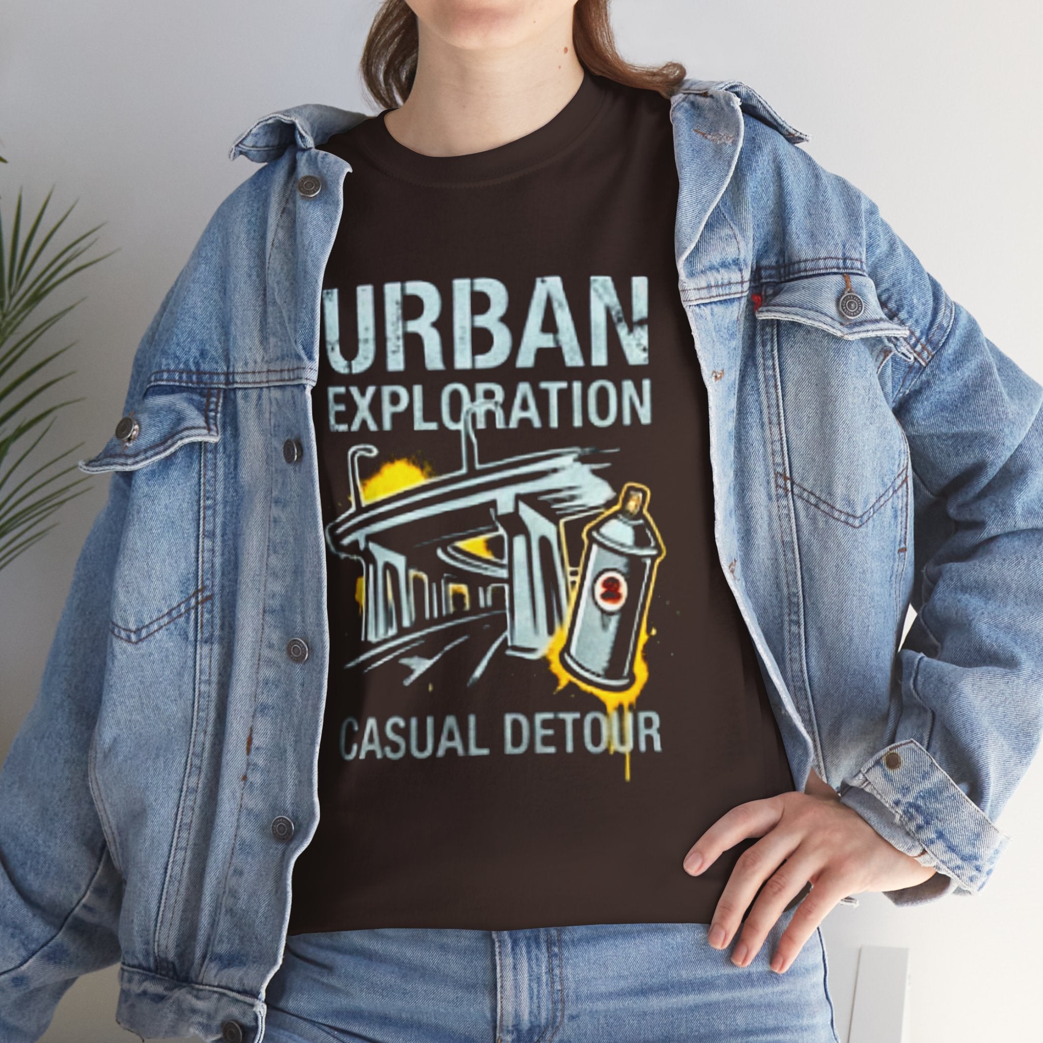Urban Exploration T‑Shirt — 'Urban Exploration: Casual Detour' Street Adventure Tee