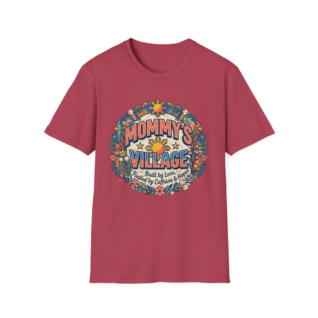 Mommy's Village T-Shirt — Philippines Sun Floral Mommy's Village Tee