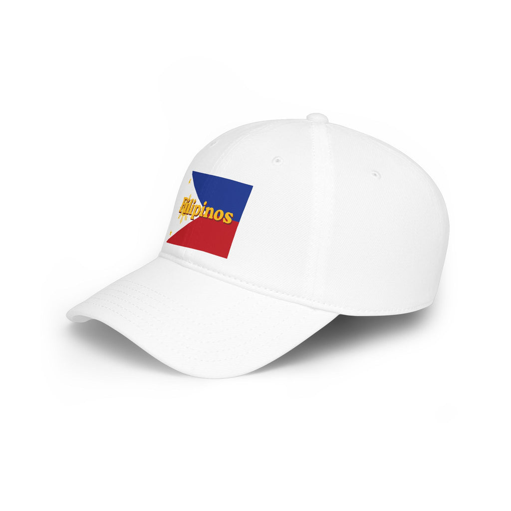 Filipinos Flag Baseball Cap — Filipino Pride Low Profile Hat