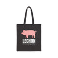 Lechon, pinoy, filipino, Philippines Illustration Tote Bag – Cute Pink Farm Animal Cotton Canvas Grocery Tote