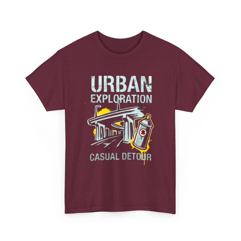 Urban Exploration T‑Shirt — 'Urban Exploration: Casual Detour' Street Adventure Tee