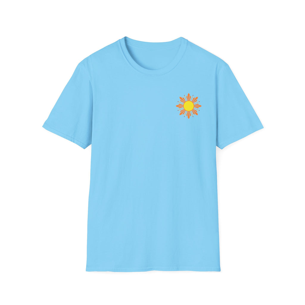 Philippines Sunset Graphic T-Shirt — "Forever Chasing Sunsets" Tropical Palm Tee