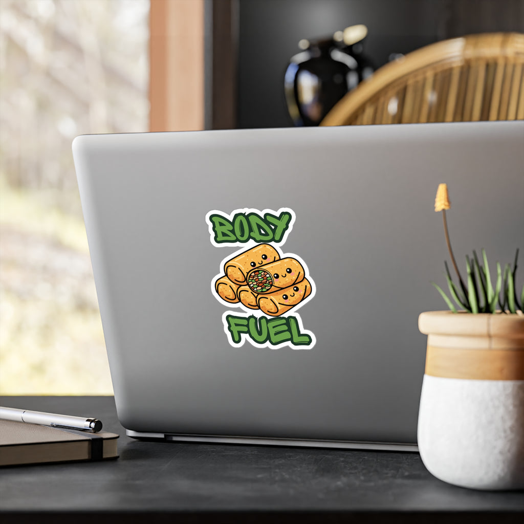 Cute Lumpia Stack Vinyl Sticker – Kawaii Philippines,  Pinoy, filipino,Food Kiss-Cut Decal