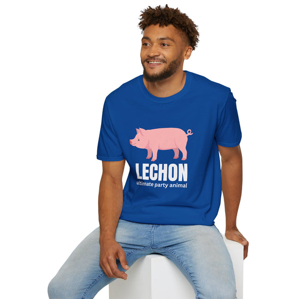 Lechon Party Pig T-Shirt — 'Lechon' Ultimate Party Animal Graphic Tee