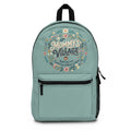 Mommy's Village Floral Backpack — 'Built by Love Fueled by Caffeine & Wine' Cute Mom Tote
