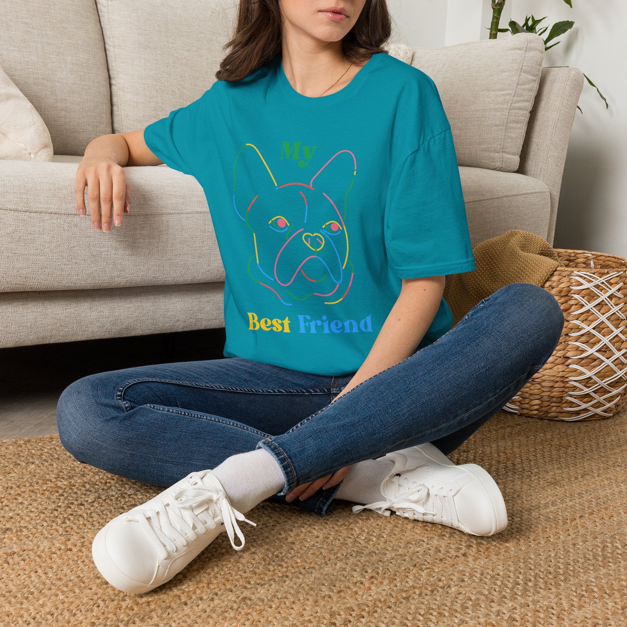 My Best Friend French Bulldog T-Shirt