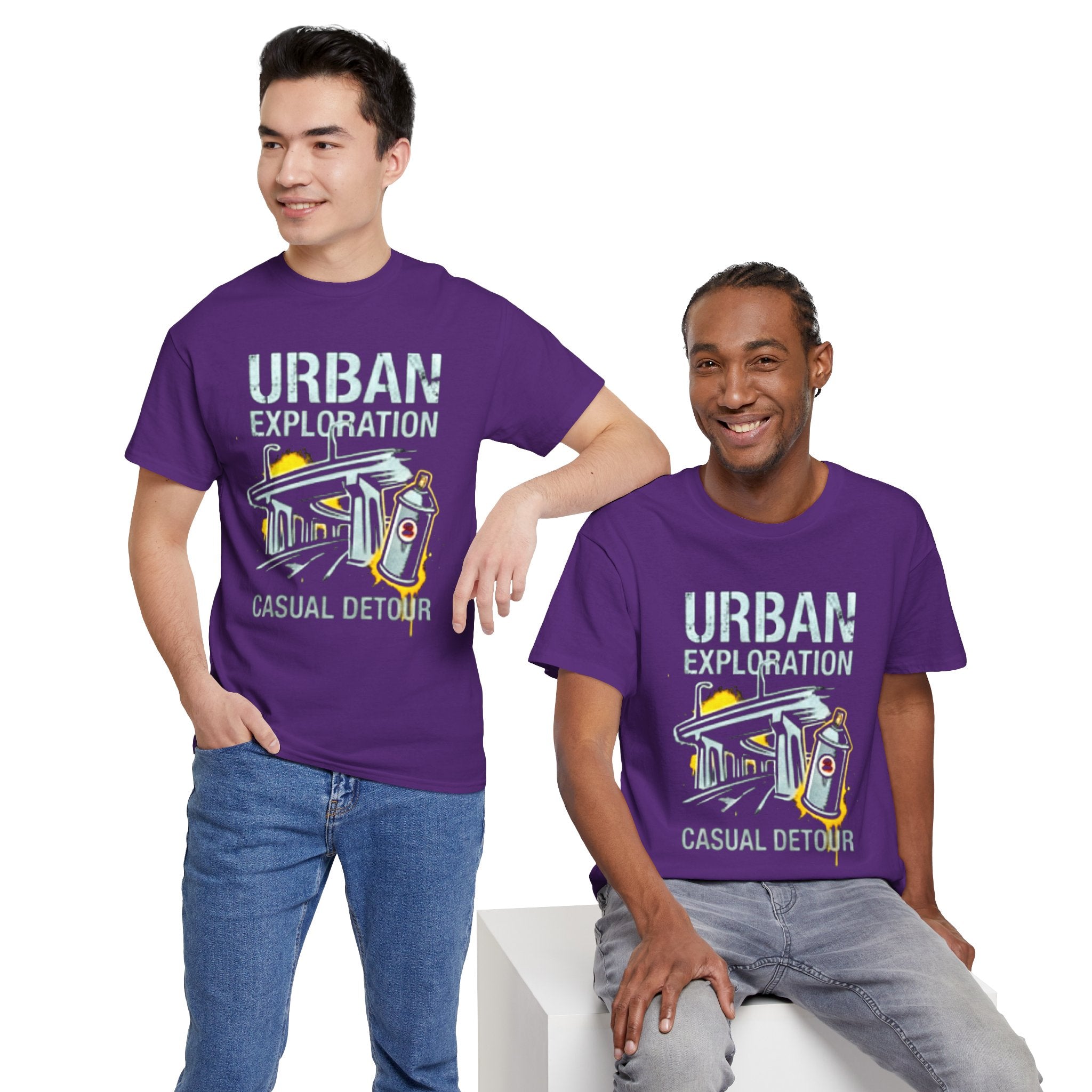 Urban Exploration T‑Shirt — 'Urban Exploration: Casual Detour' Street Adventure Tee