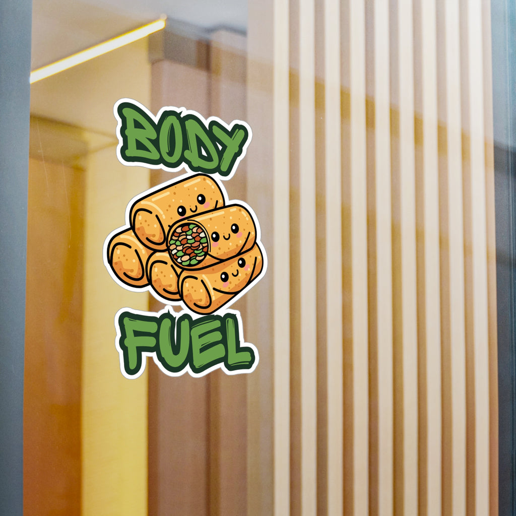 Cute Lumpia Stack Vinyl Sticker – Kawaii Philippines,  Pinoy, filipino,Food Kiss-Cut Decal