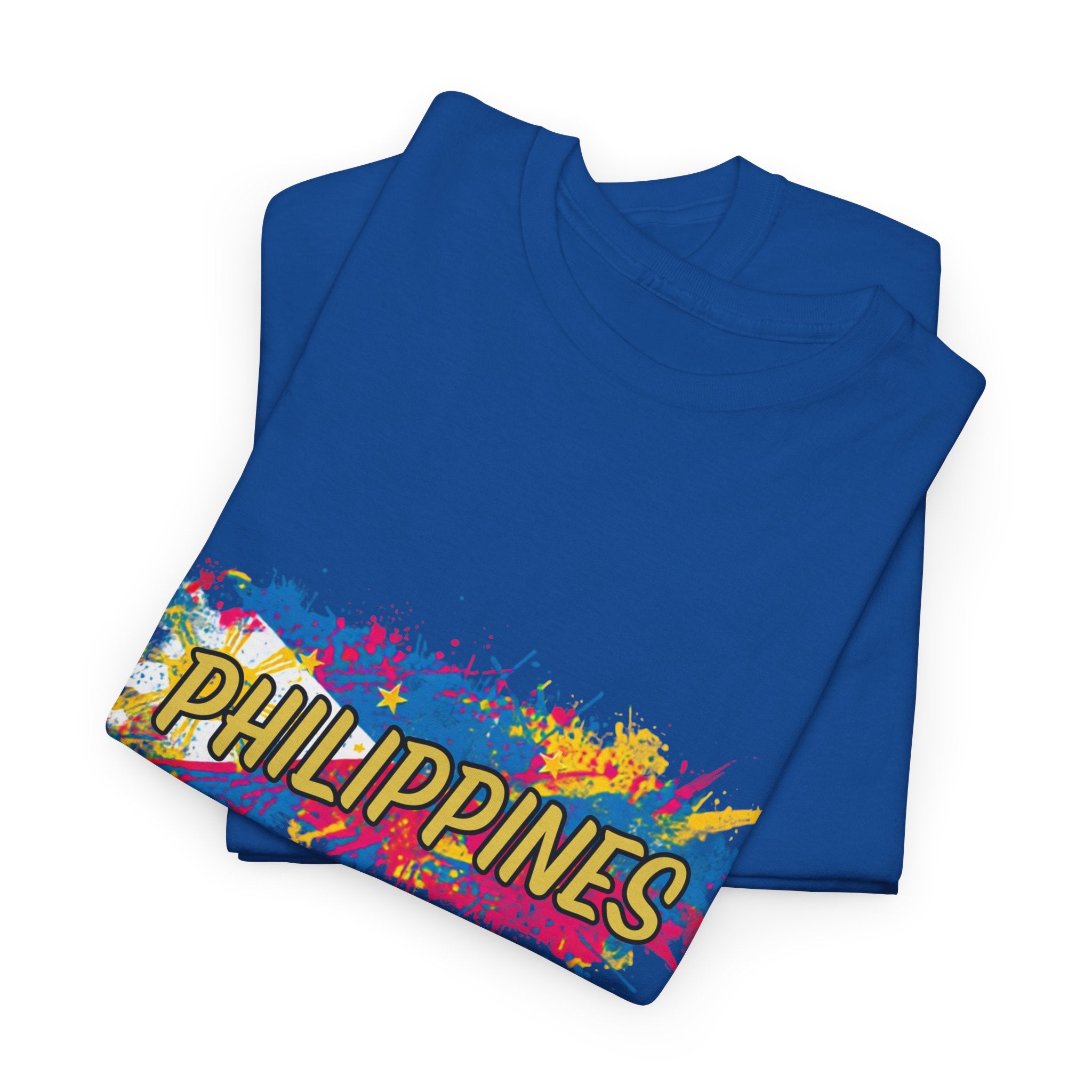 Philippines Color Splash T‑Shirt — Vibrant Filipino Pride Tee