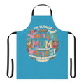 World's Best Mom Apron — Floral ‘The Ultimate’ Gift for Mother's Day & Cooking