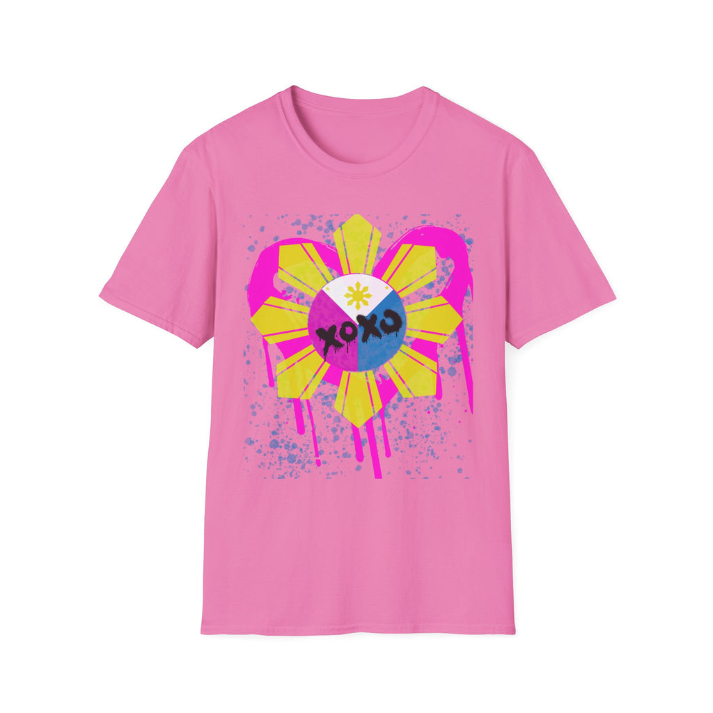 Pinay power Flower Graffiti T-Shirt bloom Tee