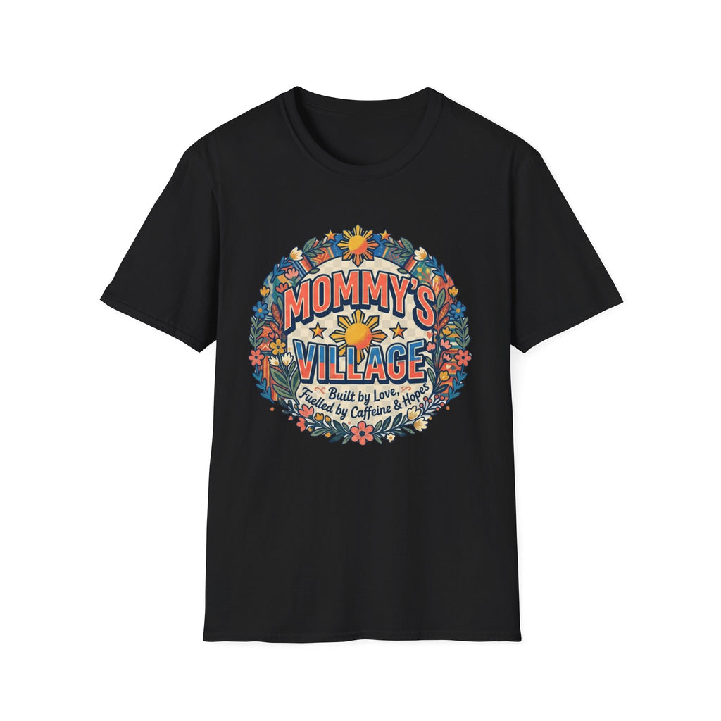 Mommy's Village T-Shirt — Philippines Sun Floral Mommy's Village Tee