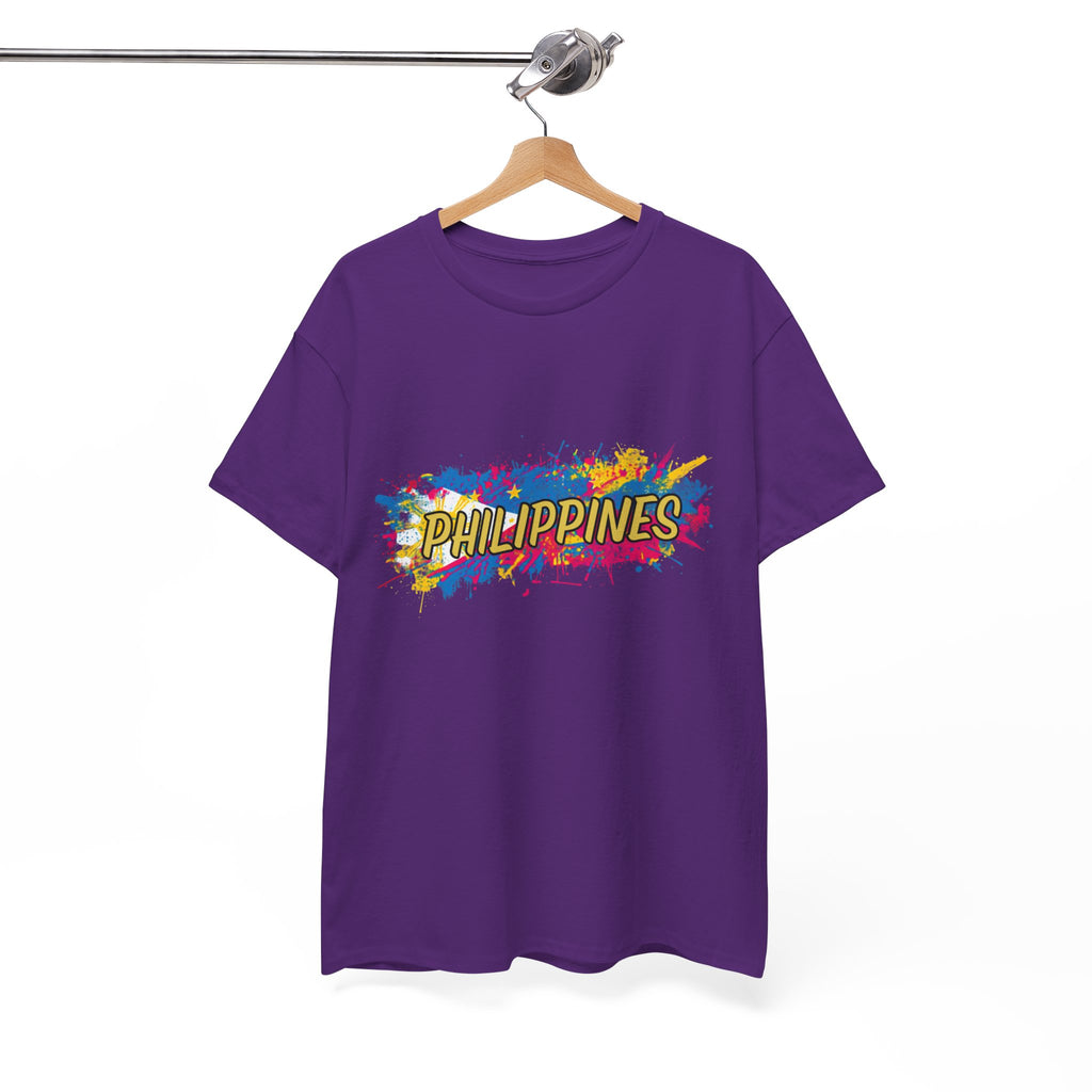 Philippines Color Splash T‑Shirt — Vibrant Filipino Pride Tee