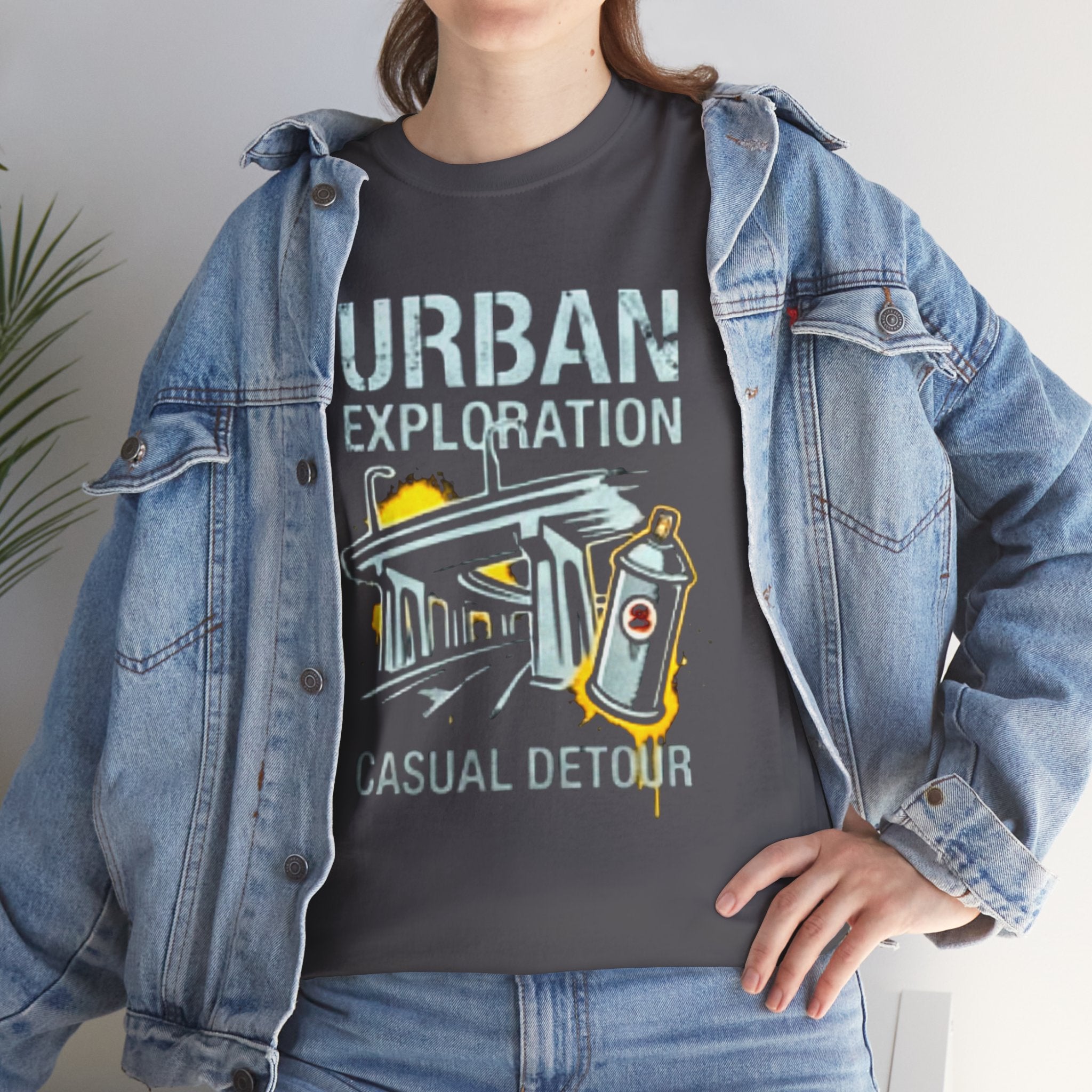 Urban Exploration T‑Shirt — 'Urban Exploration: Casual Detour' Street Adventure Tee