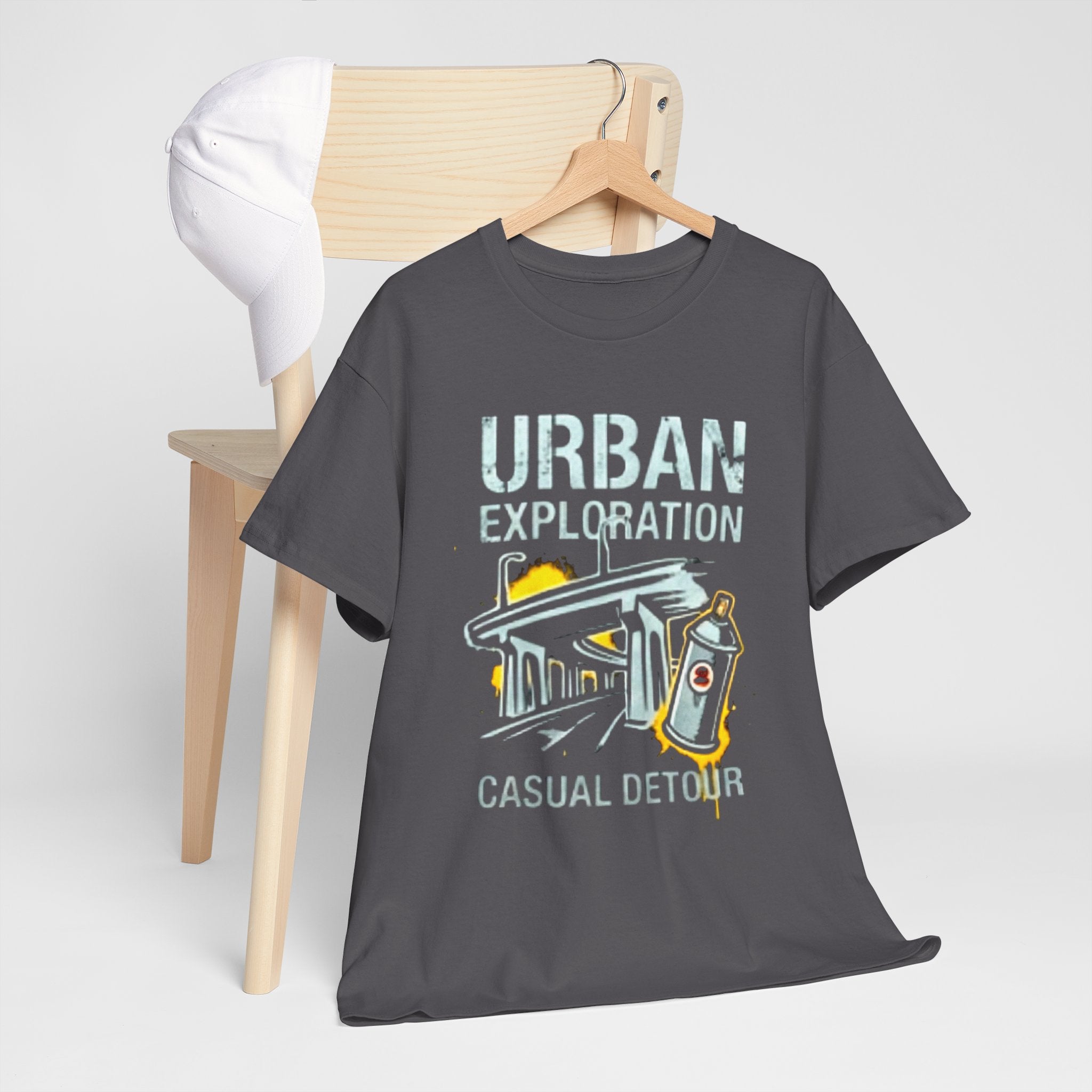 Urban Exploration T‑Shirt — 'Urban Exploration: Casual Detour' Street Adventure Tee