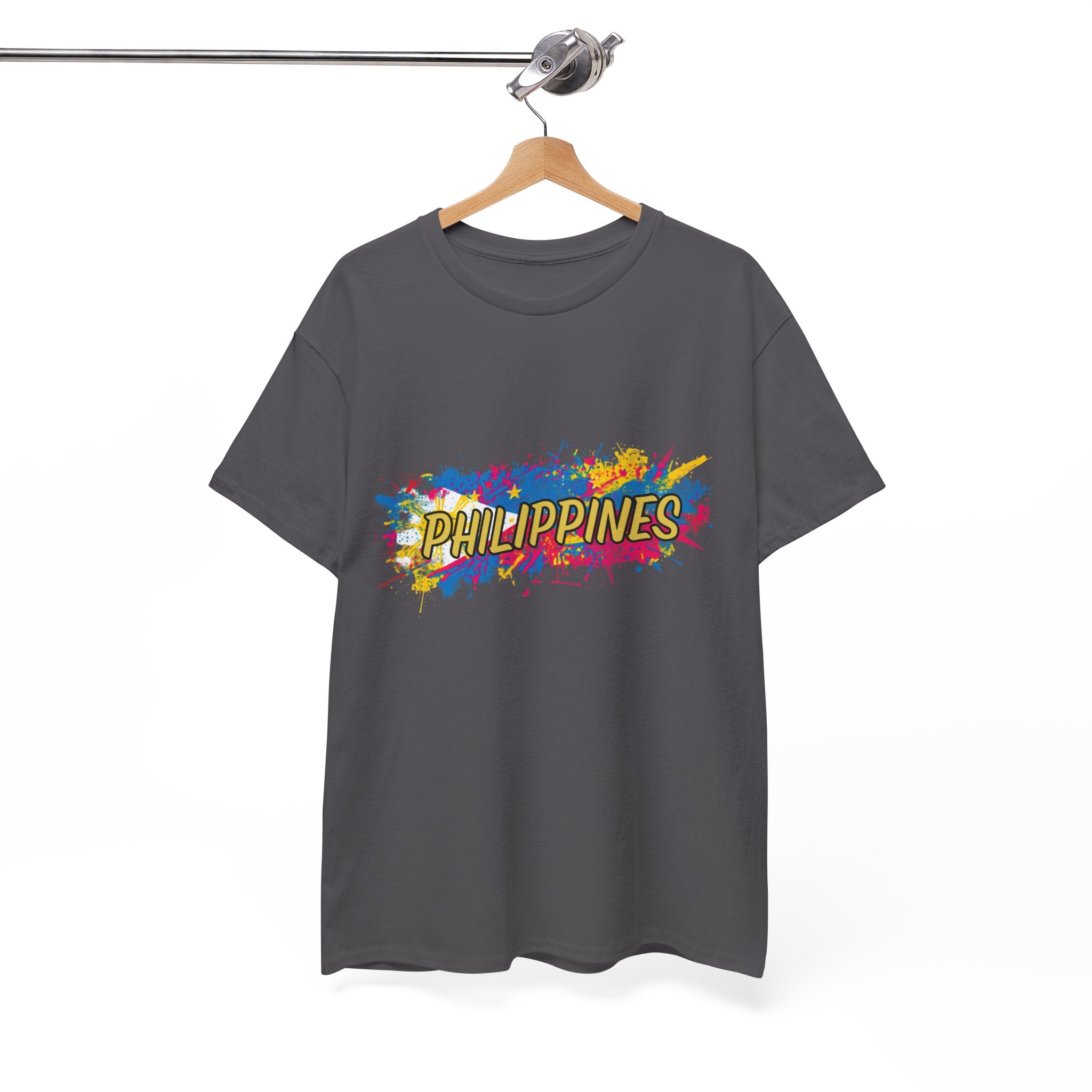 Philippines Color Splash T‑Shirt — Vibrant Filipino Pride Tee