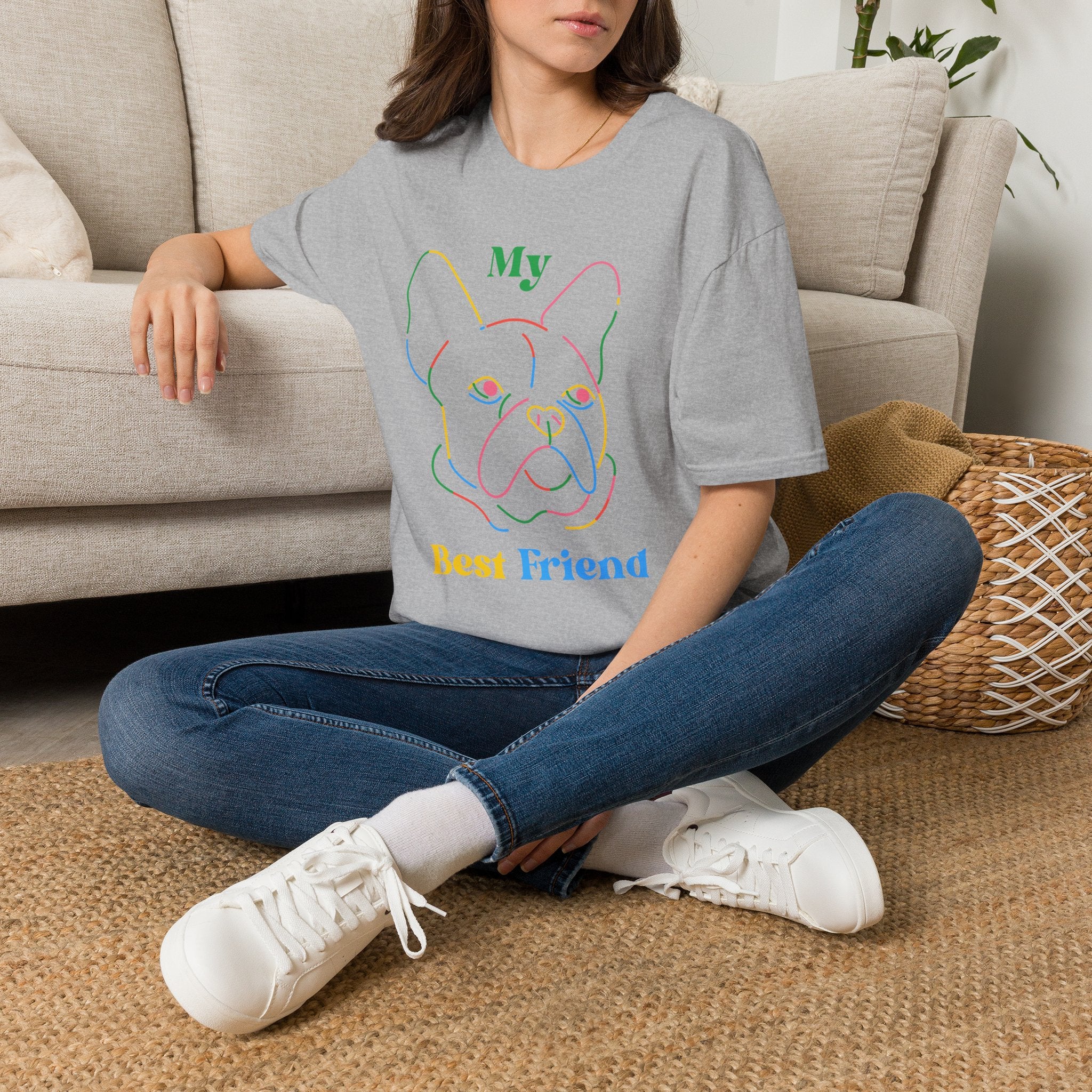 My Best Friend French Bulldog T-Shirt