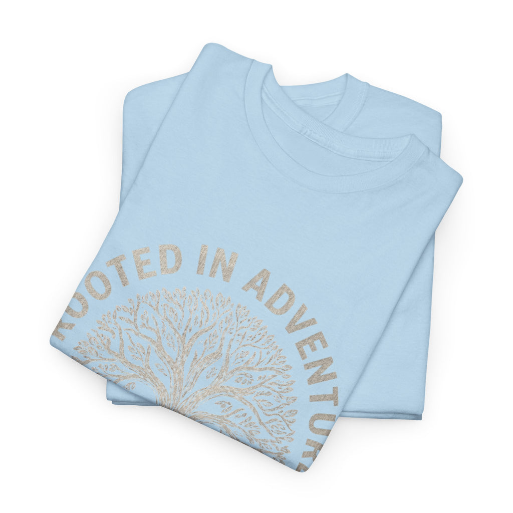 Adventure Tree T‑Shirt — "Rooted in Adventure, Casual Detour" Outdoor Graphic Tee