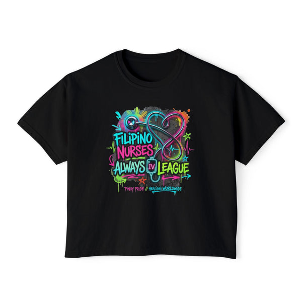"Filipino Nurses Always IV League" Graphic Top
