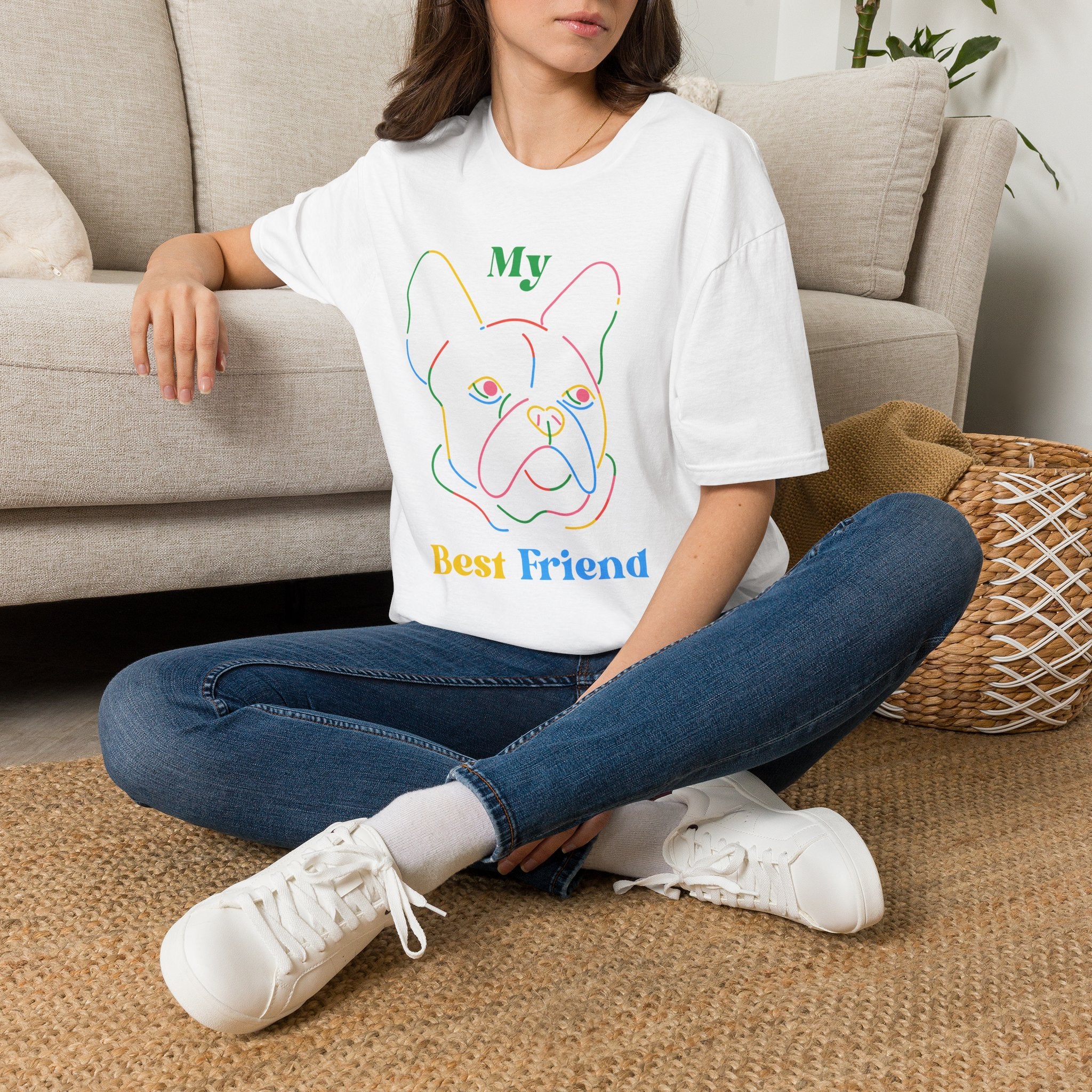 My Best Friend French Bulldog T-Shirt