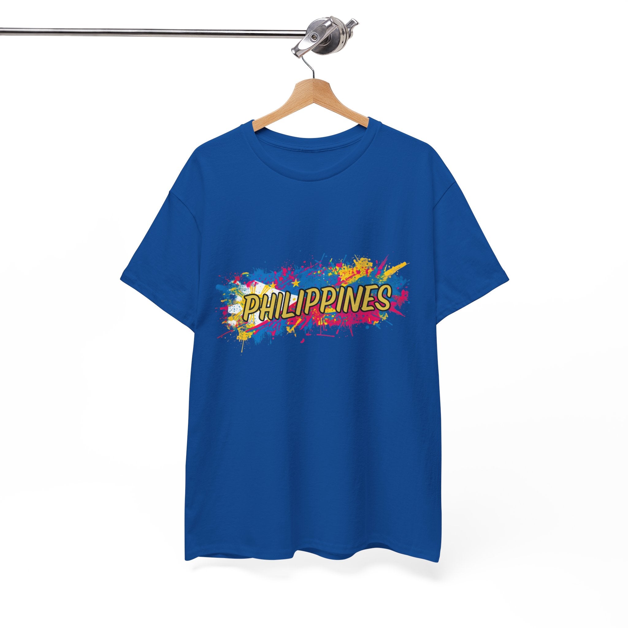Philippines Color Splash T‑Shirt — Vibrant Filipino Pride Tee