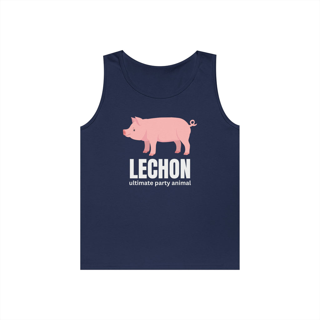Lechon "Ultimate Party Animal" Tank Top — Funny Filipino Pig Roast Tee